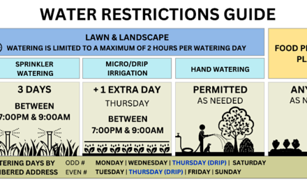 Stage 1 water restrictions hit Oliver