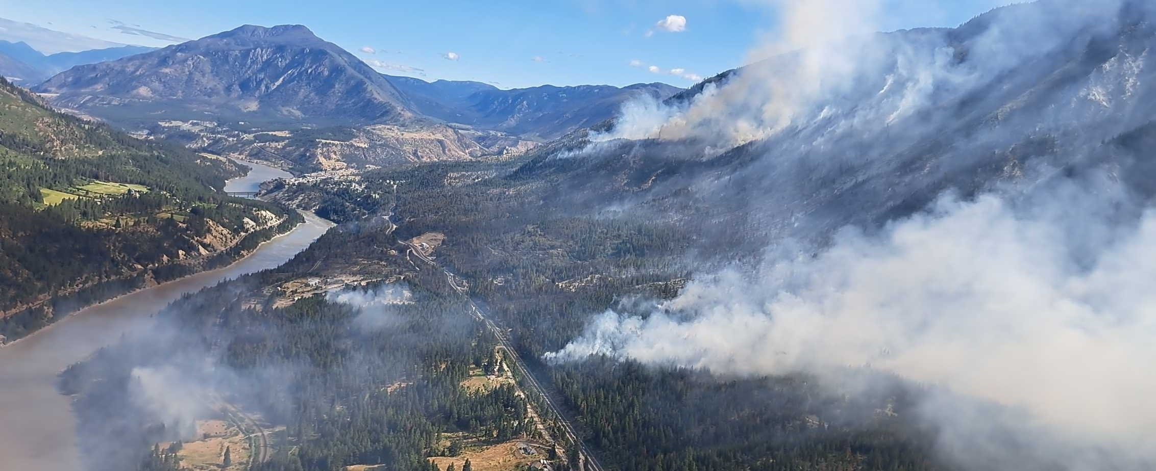 Saw Creek wildfire: