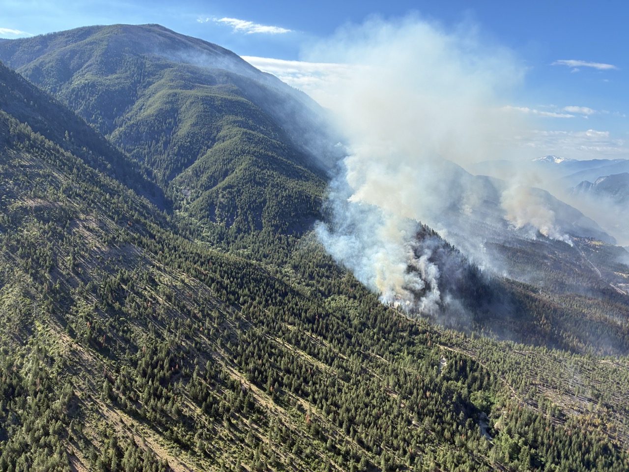 Lytton’s Saw Creek wildfire