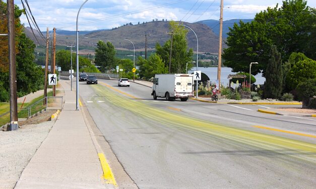Green chemical spill in Osoyoos not a ‘hazardous material’
