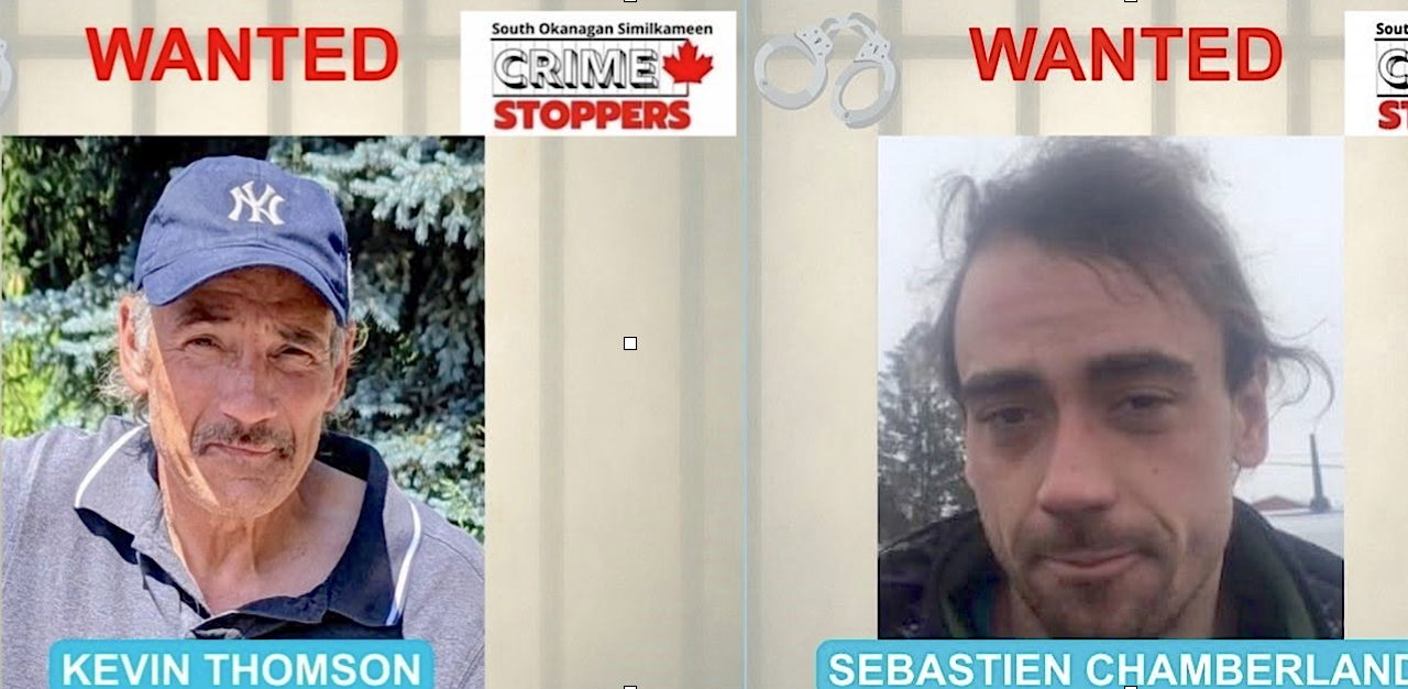 Two Oliver men wanted by RCMP