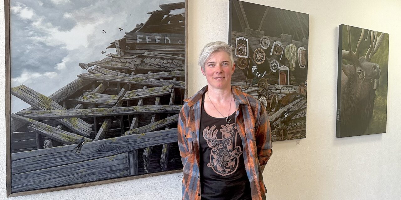 Wildlife artist captures the mood of the forest