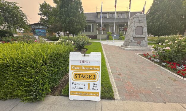 Oliver jumps from Stage 1 to Stage 3 water restrictions
