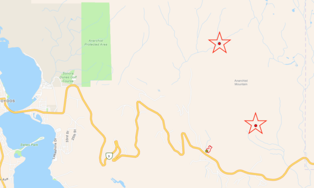 Two new wildfires burning east of Osoyoos