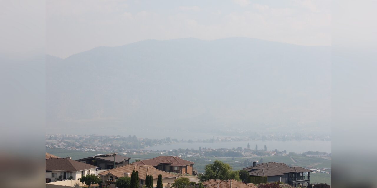 American wildfires blanket Southern Interior with smoke