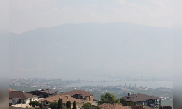 American wildfires blanket Southern Interior with smoke 